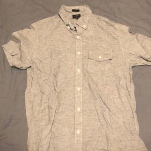 JCrew Mercantile Linen Button down.